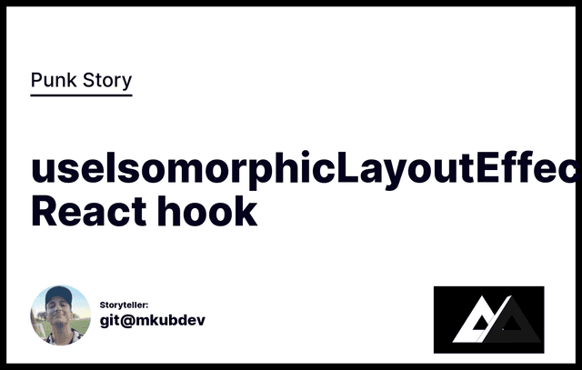 useIsomorphicLayoutEffect React hook